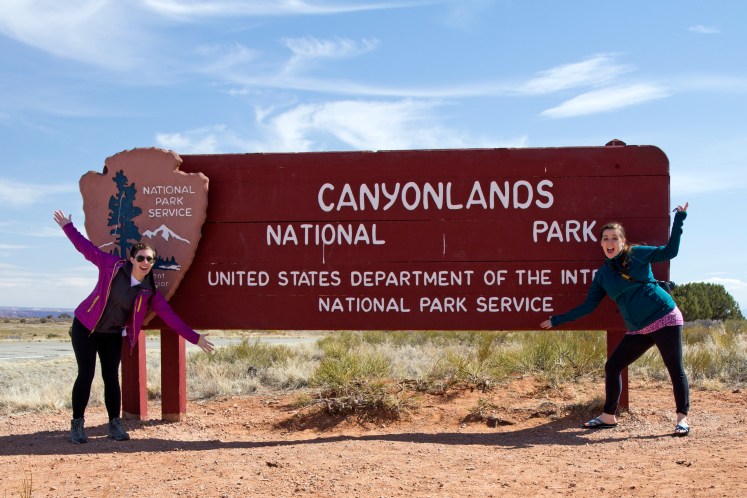 canyonlands sign