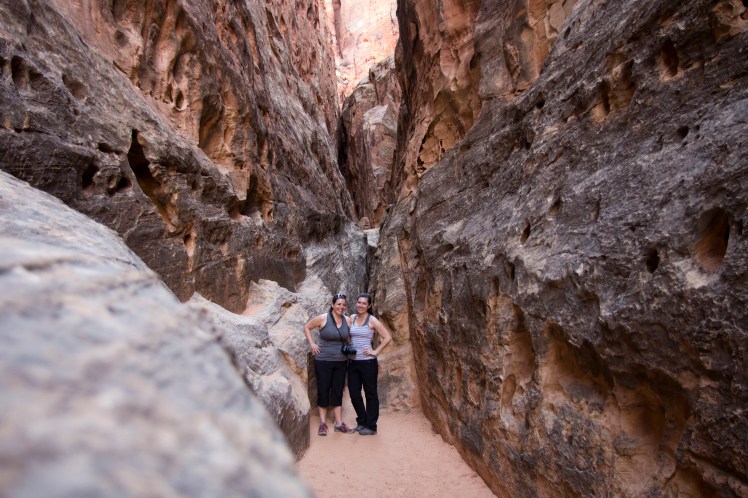 us in a canyon