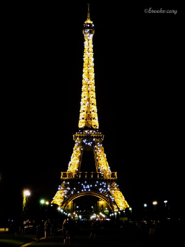 Eiffel Tower Light Show