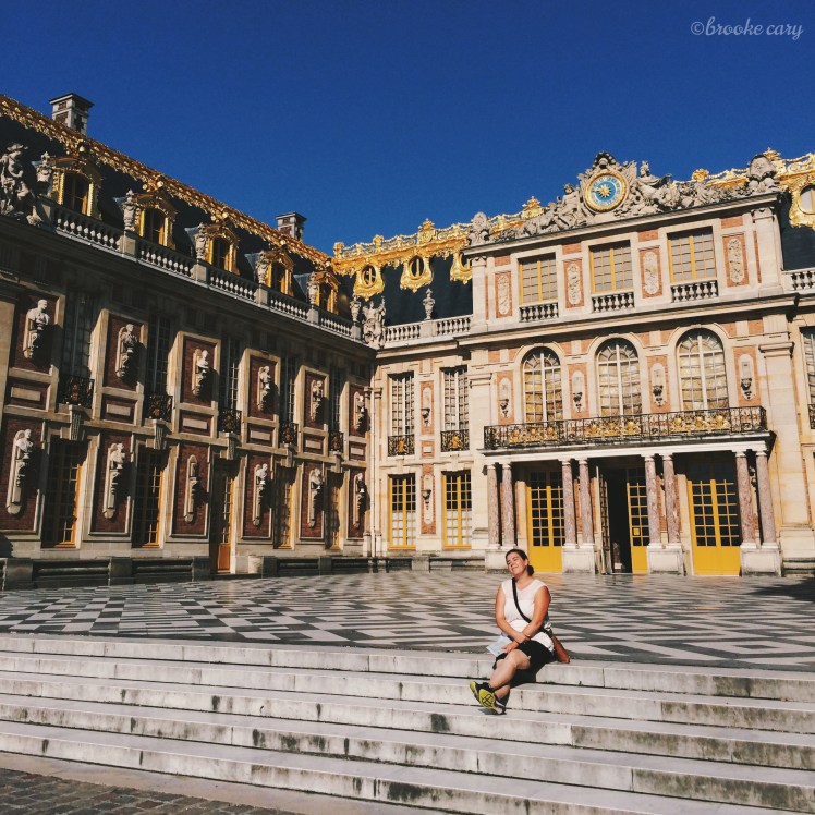 Casey at Versailles